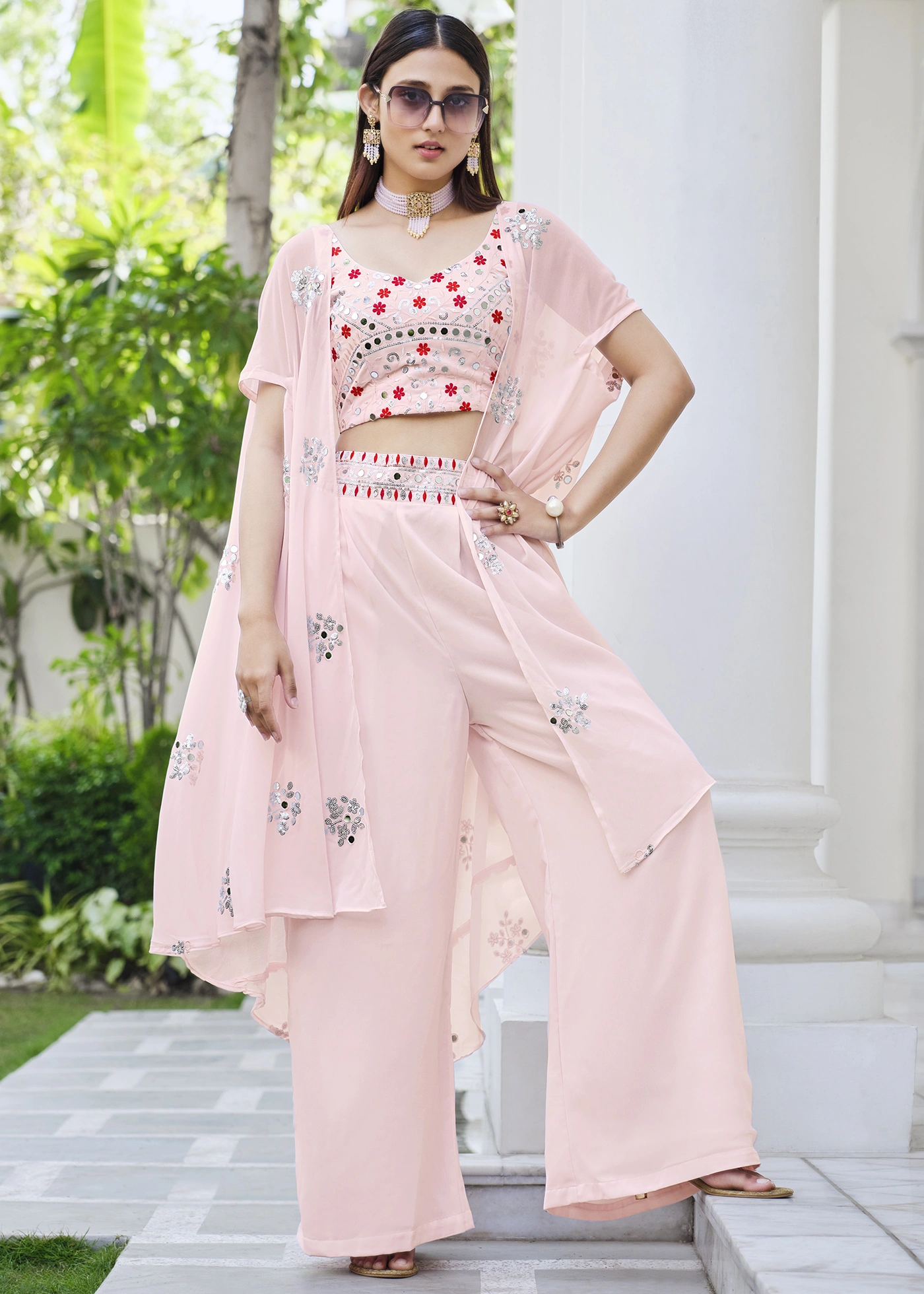 Indian Ethnic Wear Online Store | Shrug for dresses, Party wear, Long kurti  designs